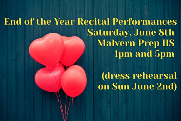 Recital Information