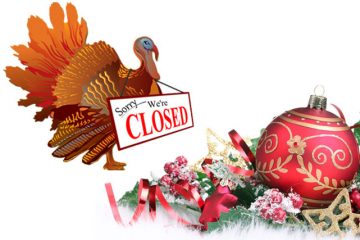 Holiday Studio Closings